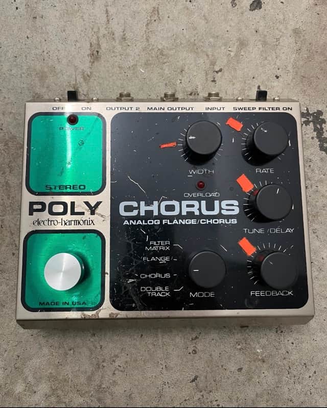 EHX Vintage Stereo poly chorus 90‘s Stereo chorus 90‘s image 1