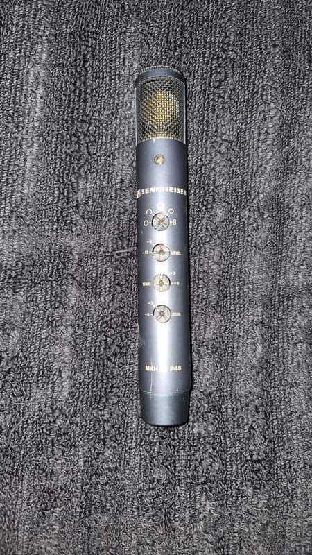 Sennheiser MKH80 P48 Vintage Condenser Microphone image 1