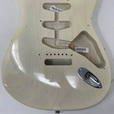 Fender American Vintage Thin Skin '56 Stratocaster Olympic White W/ plate 2012 image 1