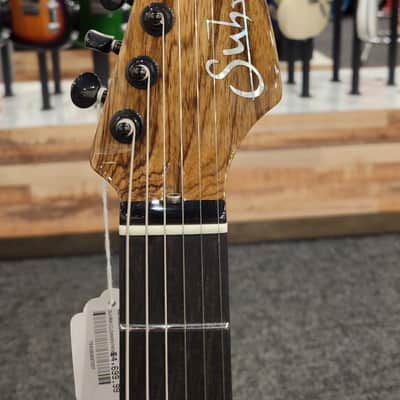 Suhr Firehouse Guitars Exclusive Modern Black Limba Electric Guitar w/ Hard Case image 3
