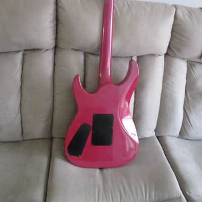 Kramer Stage Master American Custom Mach 1 1986 - Fluorescent Pink image 7