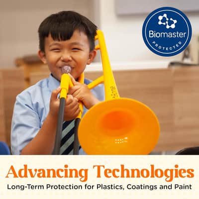pBone Plastic Kids pBone Mini Trombone - Mouthpiece and Carrying Bag- Lightweight Versatile, Comfortable Ergonomic Grip- Eb Authentic Sound for Student & Beginner- Durable ABS Construction- Blue image 9