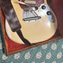 Fender Mustang Guitar with Rosewood Fretboard 1966 Olympic White. Comes with original case