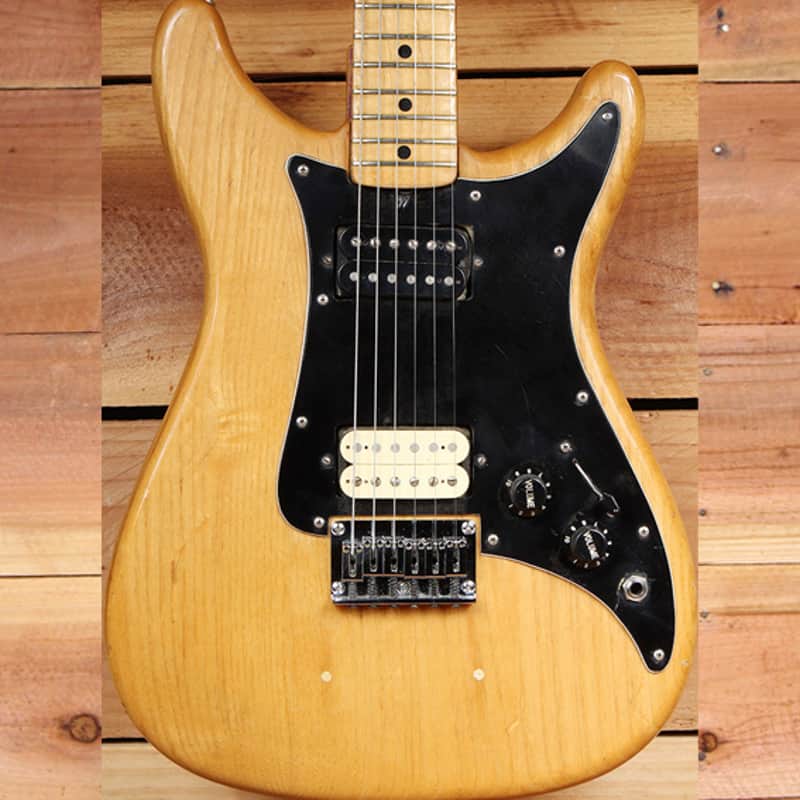 1981 FENDER LEAD I +HSC VINTAGE Seymourizer / JB PU Natural USA 80s 06950 image 1