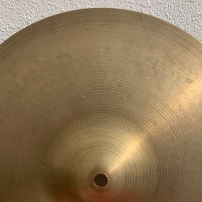 Zildjian 14" A. Zildjian '70s Stamp New Beat Hi-Hat Cymbal image 3