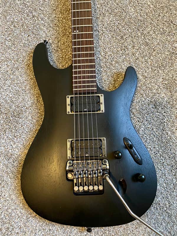 Ibanez S320 S Series Worn Black | Reverb