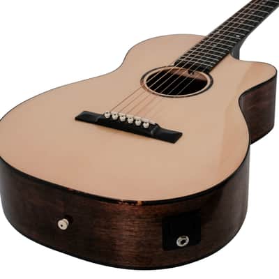 Recording King RP-G6-CFE5 Acoustic-Electric Solid Spruce Top Single O Guitar image 4