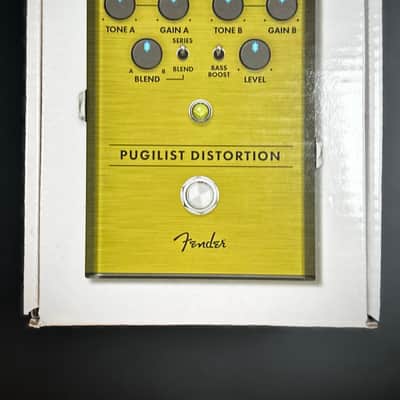 Fender Pugilist Distortion 2018 - Present - Yellow image 6