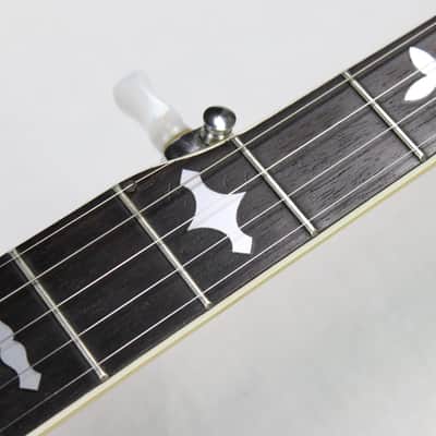 Vintage Brazos Custom Made 5-String Banjo Closed Back 24 Brackets Japan #ISI1490 image 9