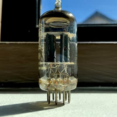 VINTAGE 1962 MULLARD ECC83 / 12AX7  - BLACKBURN FACTORY - MADE IN THE UK - BRITISH VALVE ASSOC STAMP - VERY GOOD CONDITION image 4