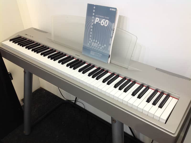 YAMAHA P60, PORTABLE STAGE PIANO, Includes Manual & Warranty | Reverb