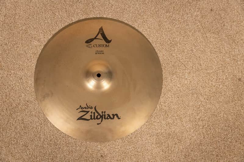 2000s Zildjian 16" A Custom Crash Cymbal 1092g image 1