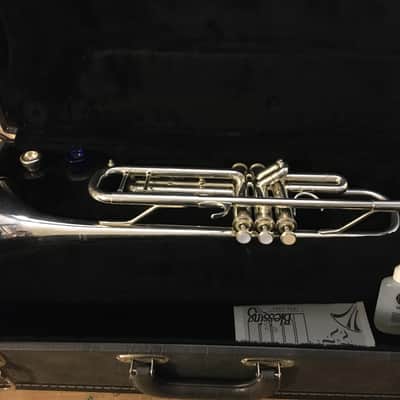Blessing BTR-ML1 Bb Trumpet Silverplate image 8