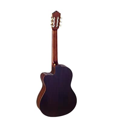 Ortega RCE158SN-TSB Slim Neck Tobacco Sunburst - 4/4 classical guitar image 2