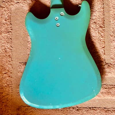 Beautiful Silvertone 1413 1965 - Turquoise - All original image 6