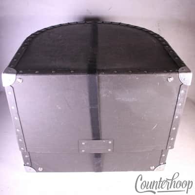 12x15-16"Fibre Tom/Snare Drum Case 18.5x14.5+10.5+Straps+Handle Hard Shell Fiber image 3