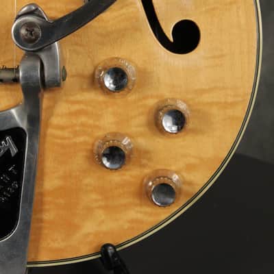 Kay Jazz II w/Barney Kessel Kleenex pickups 1960s Blonde image 8