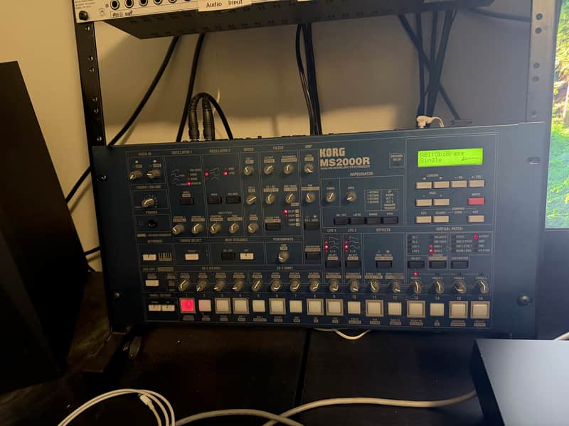 Korg MS2000R 2000s - Blue image 1