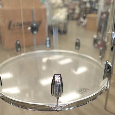1970s Ludwig Vistalite 20" Floor Tom (Clear) image 9