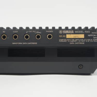 YAMAHA RX5 Digital Rhythm Programmer Drum Machine w/ 100-240V PSU image 9