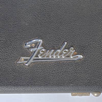 Late ’60s - Early ‘70s Vintage Fender G&G Bass Case w/ Black Tolex, Orange Interior, All Latches Functional image 2