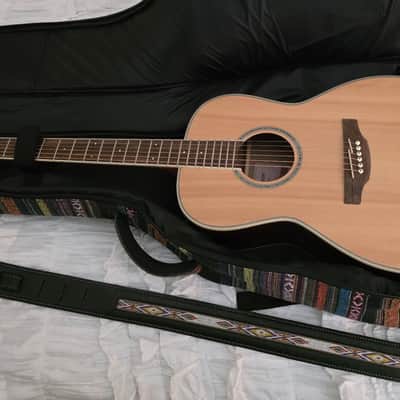 TAKAMINE GY51F April-2023 - "New Yorker" Natural Spruce Top, with Case and High End Leather 2.5 inch Strap image 13