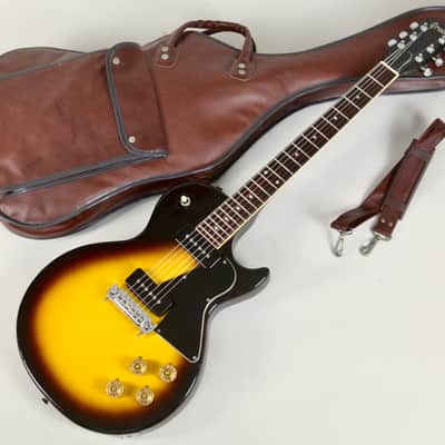 Rare 1975 Greco LJ-600 Les Paul Special Style Yellow Sunburst MIJ Vintage Japan P-90 w/ Case image 2