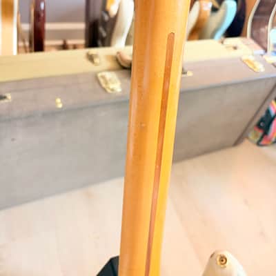1988 Fender American Vintage '57 Stratocaster- Mary Kaye/ White Blonde image 5