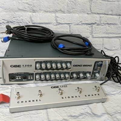 Genz Benz GBE 1200 Bass Head w/Footswitch image 3