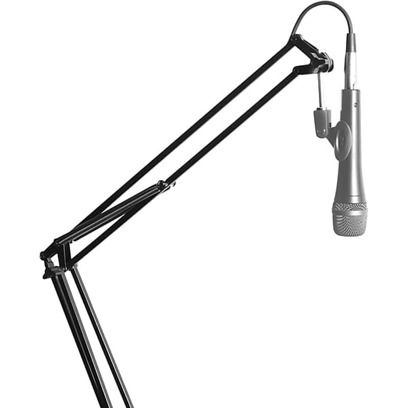 On-Stage Stands MBS5000 Broadcast Boom Arm 2020 - Black image 1