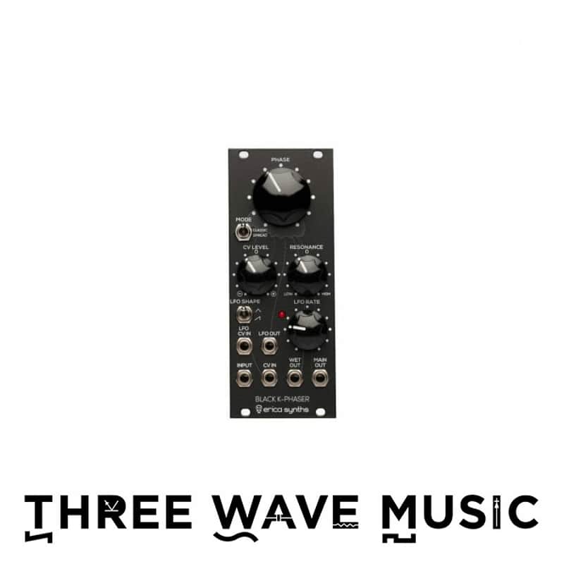 Erica Synths Black K-Phaser [Three Wave Music] image 1