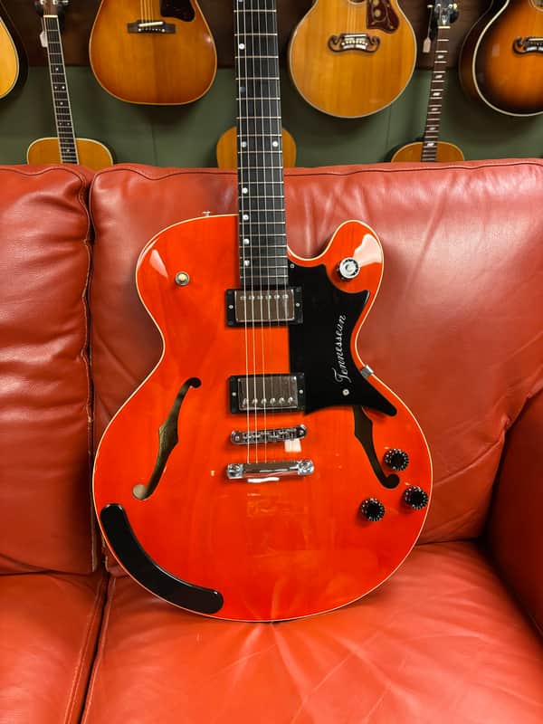 1998 Gibson Chet Atkins Tennessean Sunrise Orange image 1