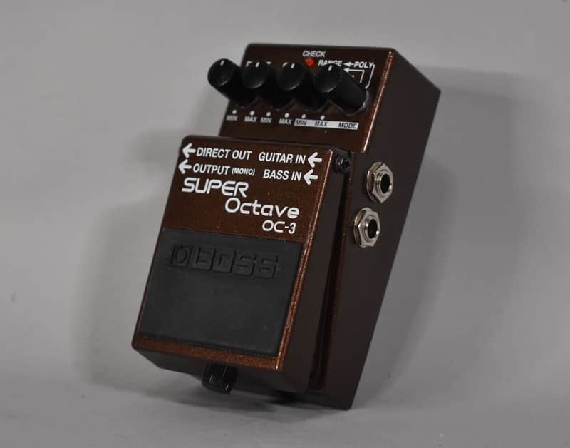 Boss OC-3 Super Octave Effect Pedal Brown image 1
