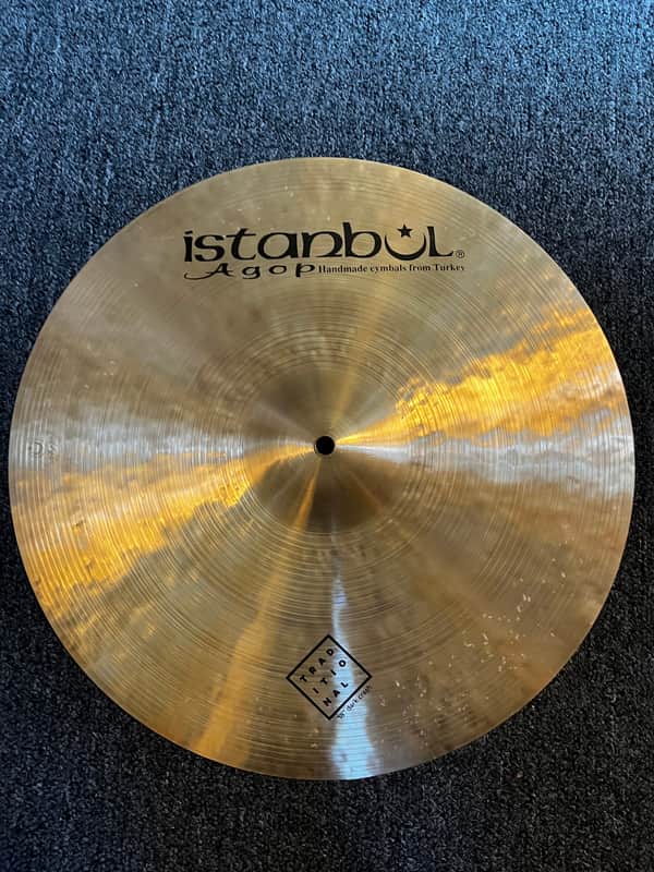 Used Istanbul Agop Traditional Dark 18" Crash 1380g w/ video demo of actual cymbal for sale image 1