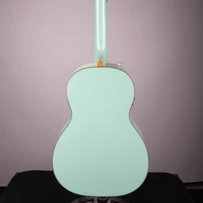 Gretsch G5021E Rancher Penguin Parlor Acoustic-Electric Guitar - Mint Metallic image 4