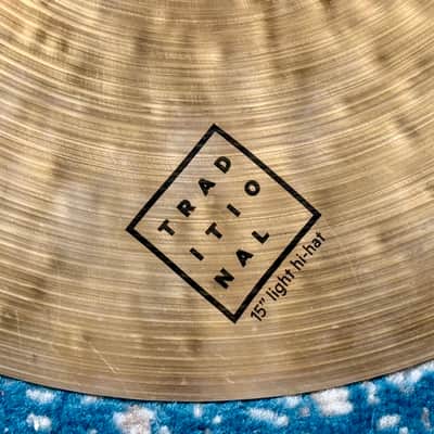 Don’t pay £409!! 15” ISTANBUL TRADITIONAL LIGHT Hihats image 6