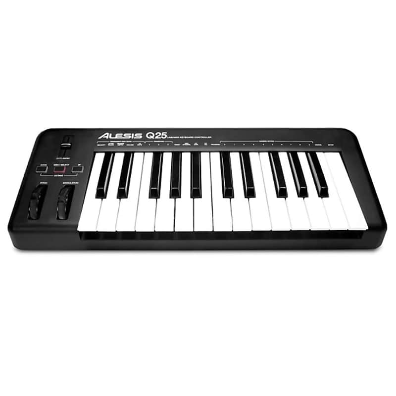 Alesis Q25 25-Key USB MIDI Controller Keyboard image 2