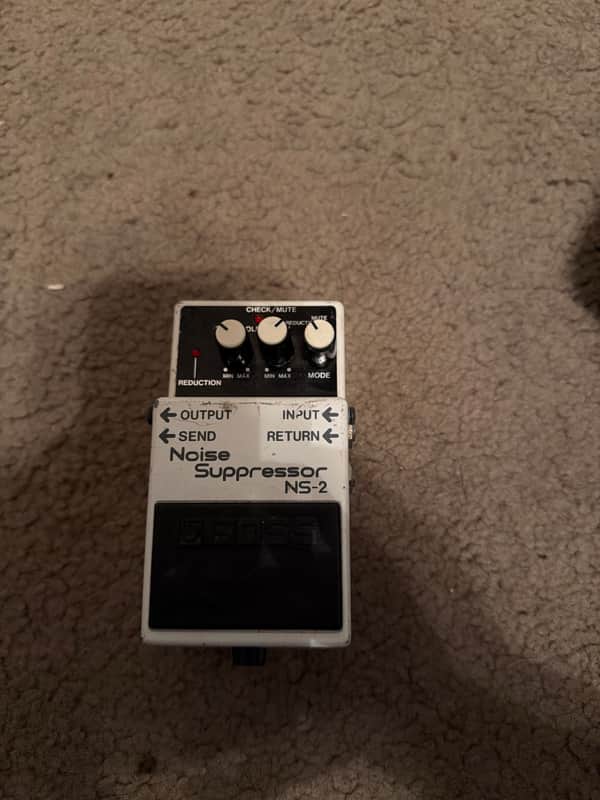 Boss NS-2 Noise Suppressor (Silver Label) 1989 - Present - White