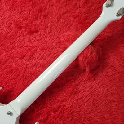 Super Rare 2015 Navigator N-SG Custom Order 3 Pickup SG Standard White - With Original Hard Shell Case - Made By ESP Technical House Custom Shop in Japan MIJ image 14