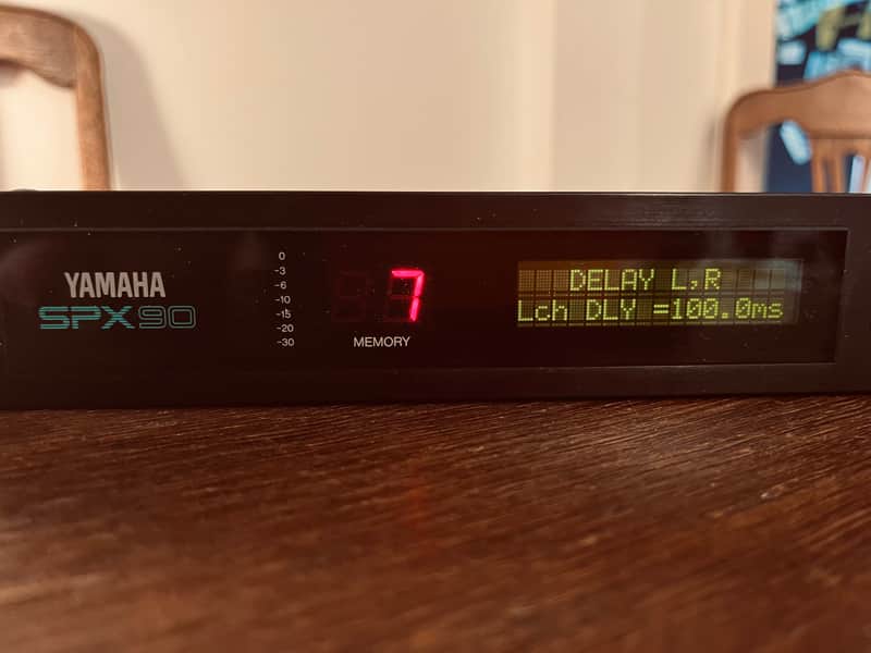 Yamaha SPX90 Professional Multi-Effect Processor 1980s - Black image 1
