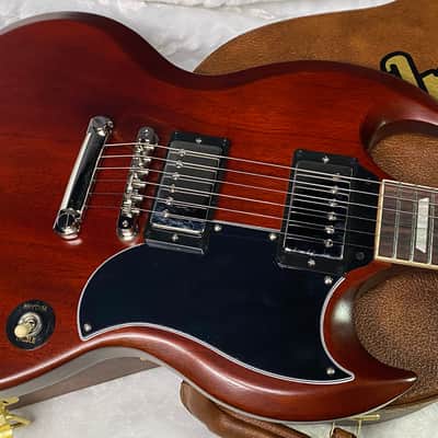 NEW ! Gibson SG Standard '61 Stop Bar - Faded Vintage Cherry - Only 6.1lbs - Authorized Dealer - G07391 image 2
