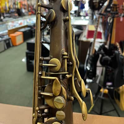 Cannonball Vintage Reborn Series - TVR/E-BR - Brute Finish - Tenor Saxophone - Empire Limited Engraving With Case image 4