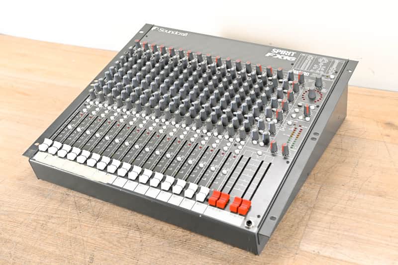 Soundcraft Spirit FX16 16-Channel Audio Mixer (NO POWER SUPPLY) CG007U6 image 1