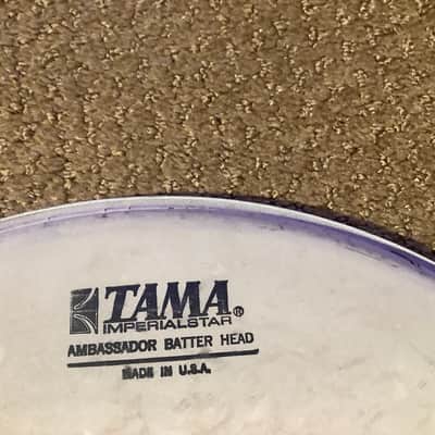 Immagine Tama Imperial star drum head 1987 Coated ambassador - 3
