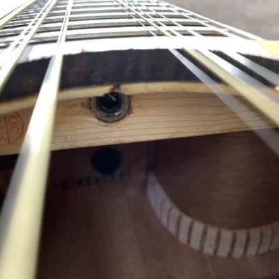 LAG 12 String Acoustic Electric Guitar, Spruce Plywood Top Body, Mahogany Neck, Rosewood Fingerboard image 6
