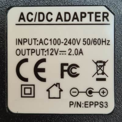 POWER SUPPLY REPLACEMENT FOR THE TASCAM US-4x4HR USB INTERFACE ADAPTER UK 12V image 3