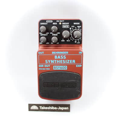 Behringer BSY600 Bass Synthesizer Guitar Effect Pedal S100164052x image 1