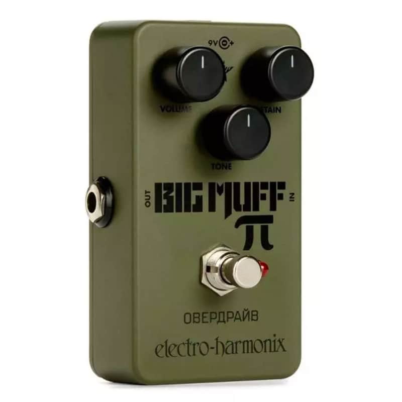 Electro-Harmonix Green Russian Big Muff Pi Fuzz Distortion Sustainer image 1