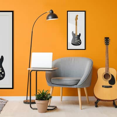 Fender Stratocaster | David Gilmour - "The Black Strat" | Half scale PRINT image 5