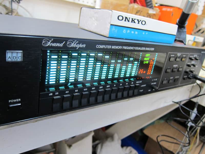 ADC Sound Shaper SS325X Electronic Stereo Eq, Real Time Analyzer
